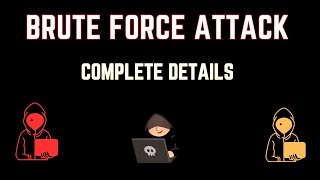 Brute Force Attack  Complete Details   Hindi [upl. by Akimihs]