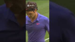 When Federer Goes BehindTheBack 🤯 [upl. by Eulalie]