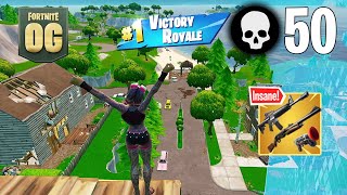 Fortnite Reload  High Kill Solo vs Squads Wins OG Gameplay Ps4 Controller [upl. by Yks]