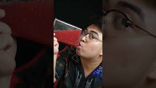 DrinkAsmr watermelon juice amp Frog eggs asmr drink drinkasmr [upl. by Attenreb361]