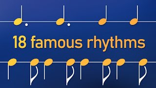 18 Rhythms you should know [upl. by Rand]