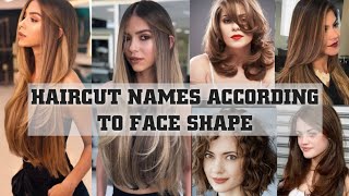 Types of haircut according to face shapewhich haircut suits on your faceTHE TRENDY GIRL [upl. by Wilfrid683]