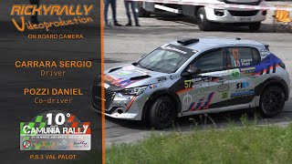 OBC CARRARA  POZZI  10° Camunia Rally 2024  PS3 Val Palot [upl. by Tterrej]