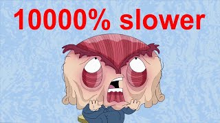 Family Guy  Stewies Face Falls Off 10000 slower [upl. by Valdes]