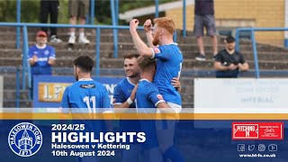 HIGHLIGHTS  Halesowen v Kettering 100824 [upl. by Alius]