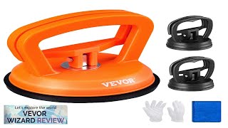 VEVOR Dent Removal Kit 3 Packs Suction Cups Dent Puller Handle Lifter Review [upl. by Glogau330]