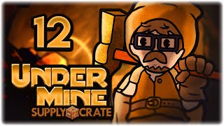 COVERING THE ROOM IN EXPLOSIONS  Lets Play UnderMine  Part 12  Supply Crate Update [upl. by Atnohs]