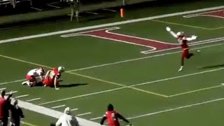 Kicker saves the day with gamewinning chase down tackle [upl. by Mohammad]