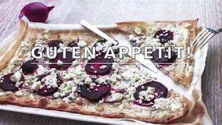 Flammkuchen mit Rote Beete [upl. by Reggis]