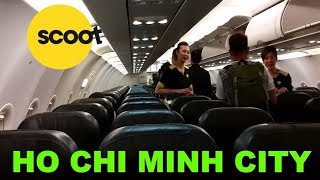 RARE Scoot Tigerair A319 flight review from Singapore to Ho Chi Minh City Vietnam [upl. by Atina]