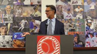 Don Mattingly Induction speech to the NY State Baseball Hall of Fame [upl. by Nahtanod]