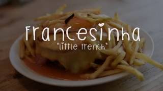 Receita Francesinha  Recipe Portuguese Sandwich  Traditionally made with the best sauce [upl. by Ahsikar527]