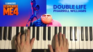 Despicable Me 4  Double Life Piano Tutorial Lesson [upl. by Renferd]