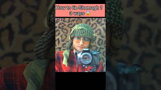 How to tie shemagh 3 easy ways  Amaan Ullah [upl. by Younger949]