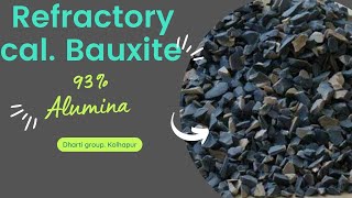 Refractory Grade Calcine Bauxite Process91 Alumina Cal Bauxite India [upl. by Anelhtac401]