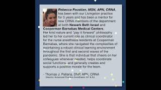 CRNA Week Spotlight Rebecca Paustian [upl. by Aniakudo]