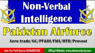 PAF NonVerbal Intelligence Test 100 Pass FMAAerotradeGDPProvostGCPFampDICAEADAirmanAirwomen [upl. by Frechette190]