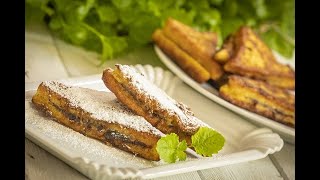 10 Minuten Dessert  Arme Ritter  Pofesen  French Toast [upl. by Geminian574]