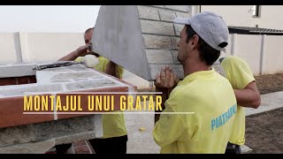 Montajul unui gratar de gradina  Tutorial  DIY [upl. by Anaek588]