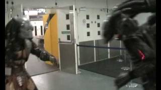 Alien Vs Predator  Real life Fight Scene [upl. by Bonita324]