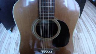 Accorder guitare 12 corde Tune 12 string Guitare [upl. by Ahselrak310]