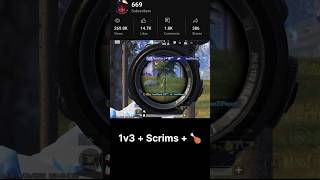 Scrim Highlight 🐔🍗 bgmi shorts bmps scrims [upl. by Dranoel641]