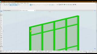 Bibliothèque BIM  ArchiCAD  Paramètres personnalisés du murrideau [upl. by Yrojram]