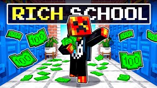 I Sent Baby Preston to RICHEST School In Minecraft [upl. by Torbart229]