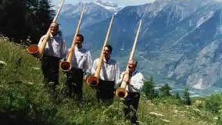 Alphorn StMoritz cor des Alpes Swiss Alphorn [upl. by Dane]