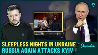 VIDEO Russia Rains Drones On Kyiv For Hours Many Casualties Putin Presses Zelensky To Give Up War [upl. by Ahsauqal]