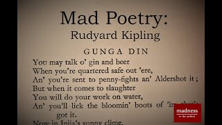 Mad Poetry Gunga Din by Rudyard Kipling [upl. by Stephine]