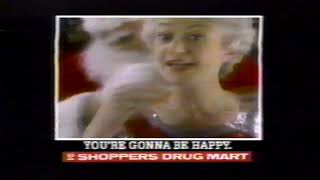 Shoppers Drug Mart with Bea Arthur amp Micky Christmas Commercial December 1985 [upl. by Aitrop]