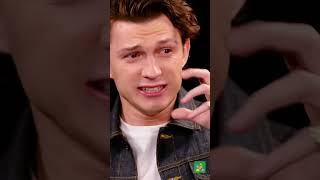 Tom Holland Takes on The Bomb Sauce Hot Ones [upl. by Jules]