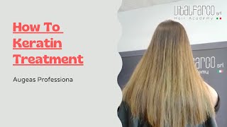 How To Keratin Treatment  Augeas Kerarin Treatment [upl. by Laup]