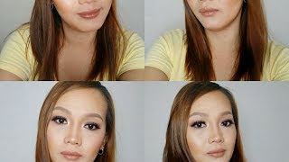 how to highlight and contour using RCMA cream foundation [upl. by Nace304]