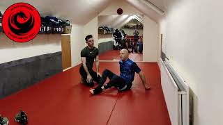 John Danahers Kimura System  Half Guard Bottom Kimura to Front Triangle week 26 [upl. by Maryjo]