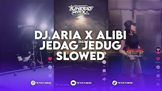 DJ ARIA HBRP EDIT X ALIBI JEDAG JEDUG SLOWED SOUND ZEN5EMBE [upl. by Anaujal]