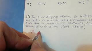 ESTRUCTURA ATÓMICA II NUCLIDO [upl. by Terence]