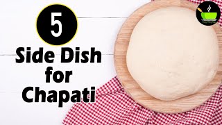 Easy Side dish for Chapati  North Indian gravies Chapati Side Dish  Gravy Varieties For Chapati [upl. by Aihseuqram]