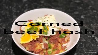 Simple Corned Beef Hash Recipe [upl. by Eltsirhc]