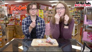 Millennials Try Necco Wafers  All City Candy Taste Test [upl. by Nylesoy101]