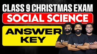 Class 9 Christmas Exam Social Science  Answer Key Discussion  Eduport [upl. by Wagner]