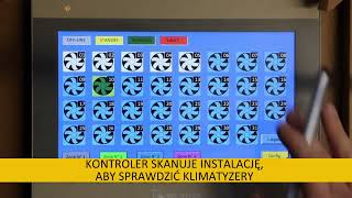 Master SM 4 0 System zdalnego sterowania klimatyzerami MASTER BCF [upl. by Aehtla]