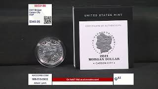 2021 Morgan Dollar  Carson City  OGP [upl. by Sturdivant]