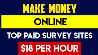 Top Paid Survey Sites in Australia  Make Money Online [upl. by Meid]