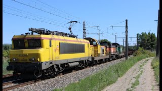 BB22200 BB64000 BB7200 BB26000 TGV AGC Regiolis Trains à Villeneuve les meguelone Pte 12 [upl. by Ax]