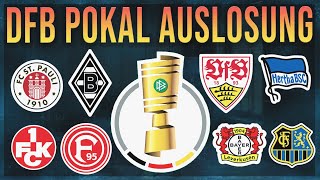 🔴 DFBPokal Auslosung Livestream Watchalong Viertelfinale amp Fußball Talk über Hertha  2324 [upl. by Ylloh]