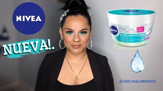 Nueva Nivea Gel Refrescante Hidratante  Ãcido Hialuronico [upl. by Narah]