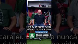 Cadê o espanhol nessa frase 😂😂😂 futbol futebol resenha marcos palmeiras espanhol podcast [upl. by Hairem]