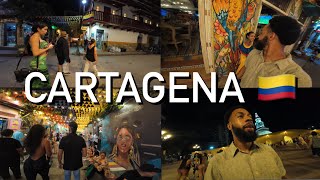 Cartagena Colombias WILD Nightlife  A Single Mans Paradise Summer 2024 Walled City Solo Travel [upl. by Nolita]